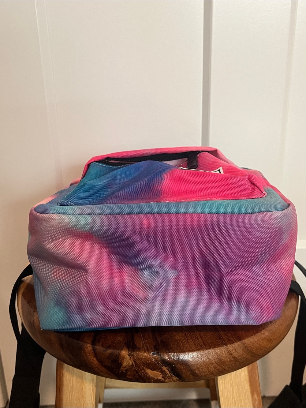 Herschel Tie-Dye Mini Backpack in Pink and Blue - Picture 3 of 7